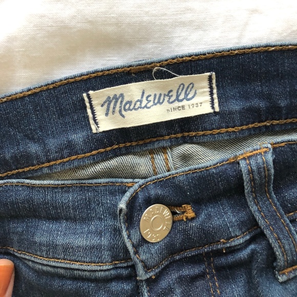 Madewell High Rise Skinny - Medium Wash - Picture 3 of 4